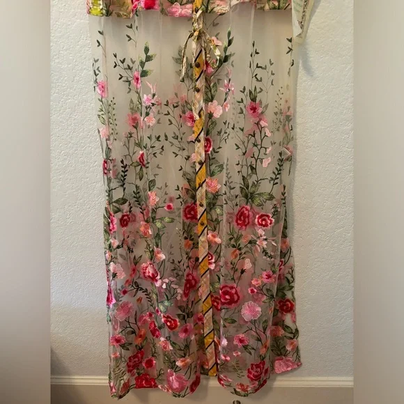 Floral Sleeveless Maxi Dress - Picture 7 of 11